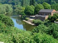 Blick auf den River Severn