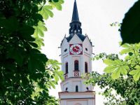 Turm der Stadtpfarrkirche