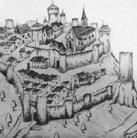 Gemälde der Stadt